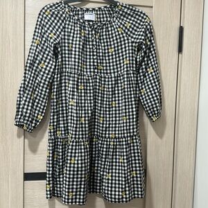 Old Navy Tiered print long sleeves All Day girls dress